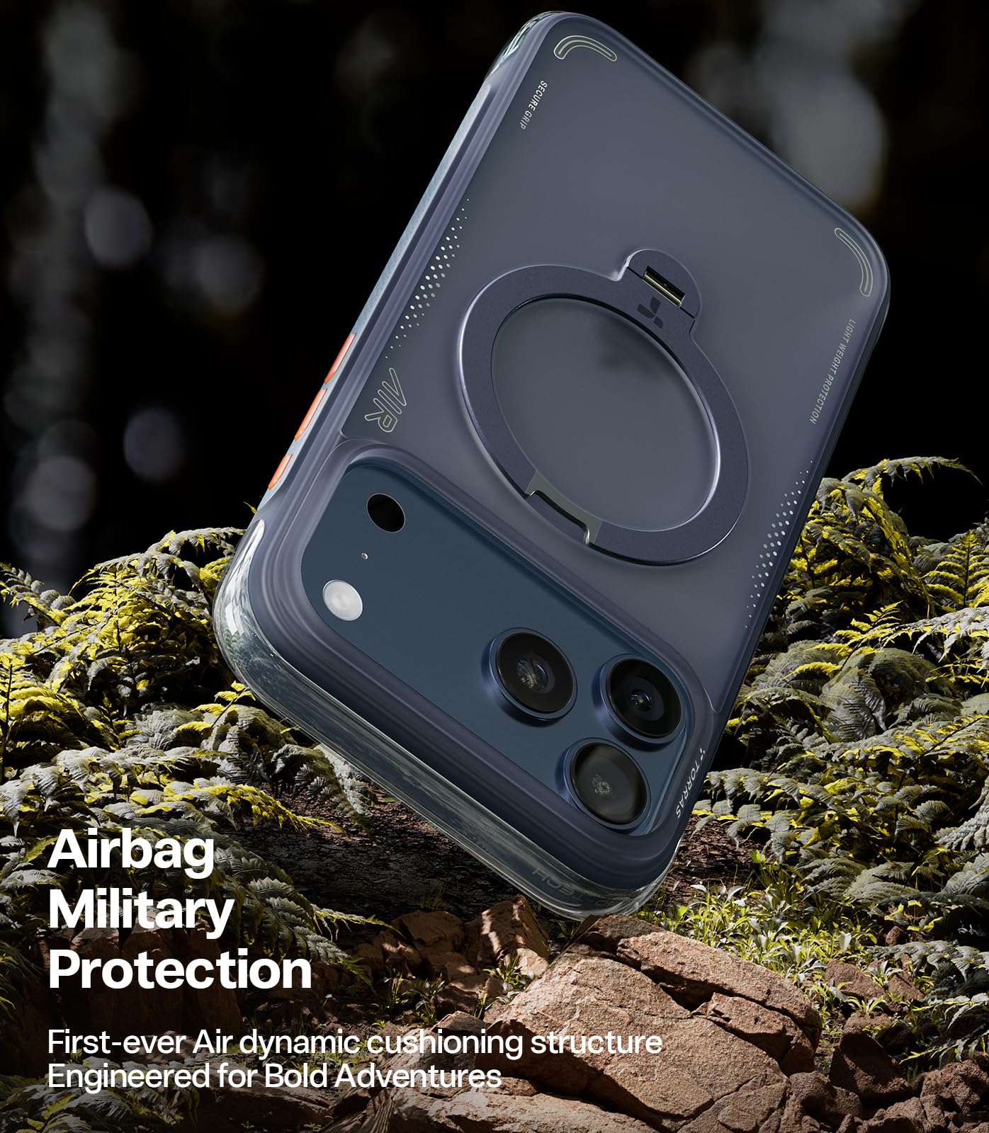 【Ostand Q3 Air】TORRAS iphone 17 pro ケース Ostand Q3 Air for iPhone 17 Pro Max